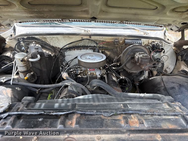 image for item EN0439 1979 Chevrolet C30 flatbed pickup truck
