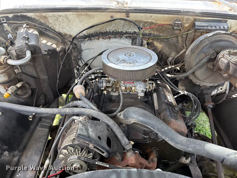 image for item EN0439 1979 Chevrolet C30 flatbed pickup truck