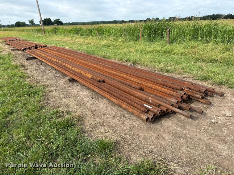 (50) pieces of 2 3/8 oil field pipe