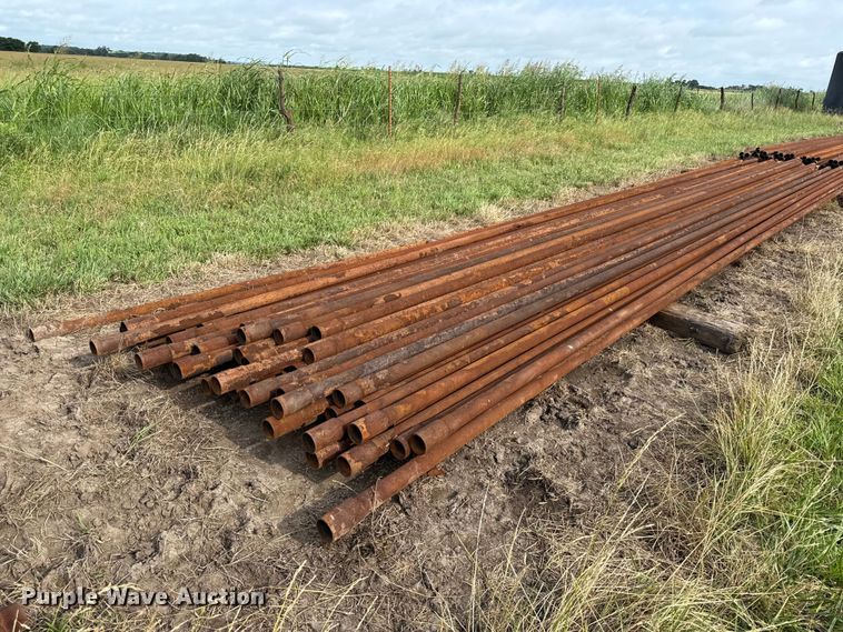 image for item EN0441 (50) pieces of 2 3/8 oil field pipe