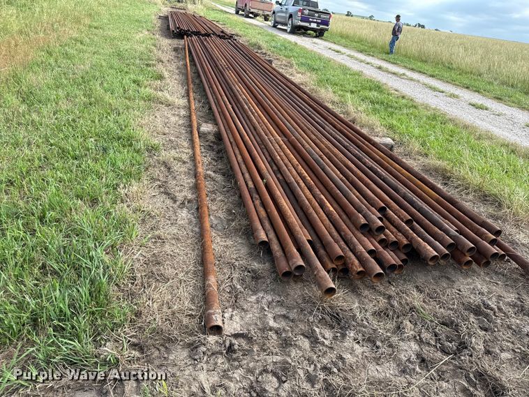 image for item EN0441 (50) pieces of 2 3/8 oil field pipe