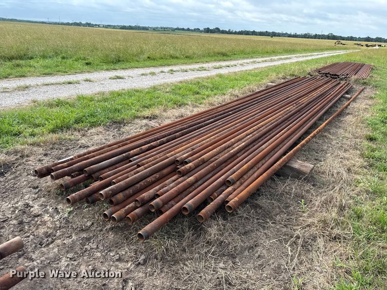 image for item EN0441 (50) pieces of 2 3/8 oil field pipe