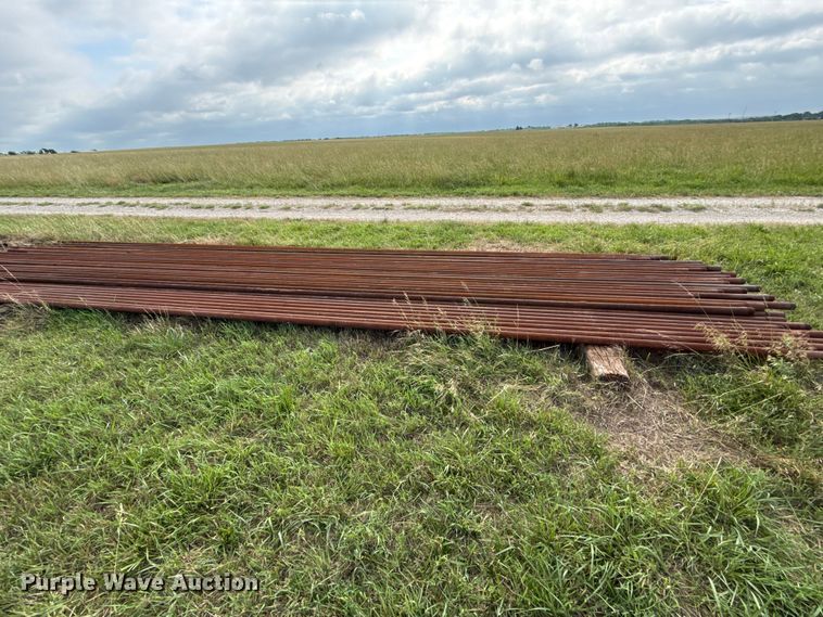 image for item EN0442 (50) pieces of 2 3/8 oil field pipe