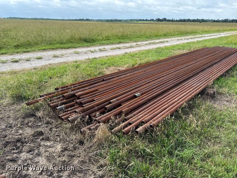 image for item EN0442 (50) pieces of 2 3/8 oil field pipe