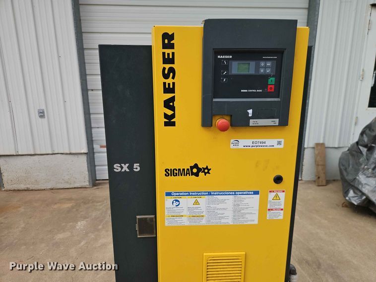 image for item EO7494 2011 Kaeser Aircenter SX 5 air compressor