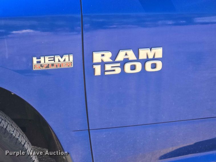 image for item ER1666 2015 RAM 1500 Ext. Cab pickup truck