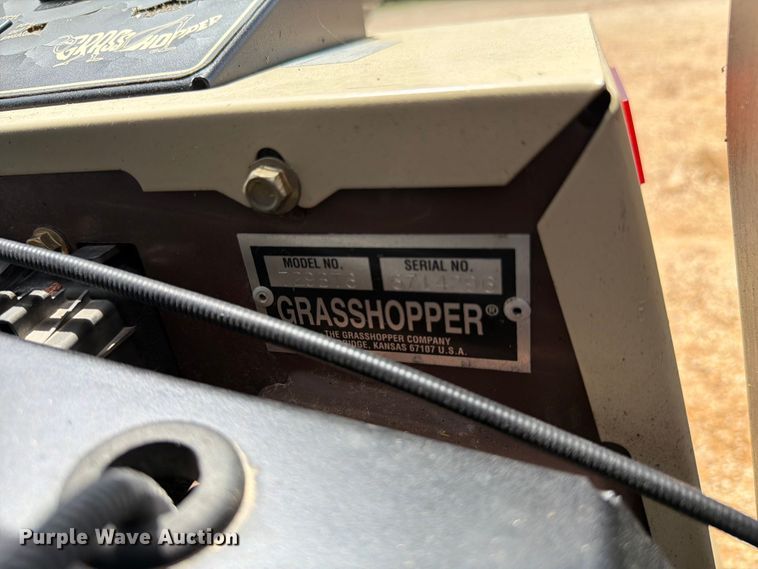 image for item ER3004 Grasshopper 729BTS6 ZTR lawn mower