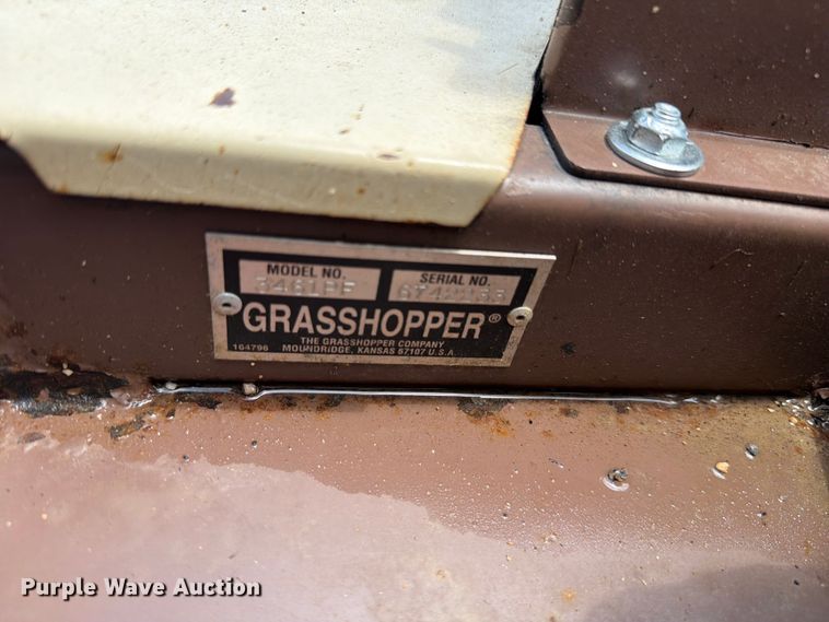image for item ER3004 Grasshopper 729BTS6 ZTR lawn mower