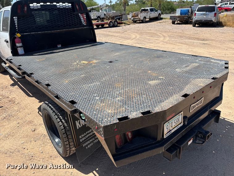 image for item ER7546 2022 RAM 4500 Crew Cab flatbed truck