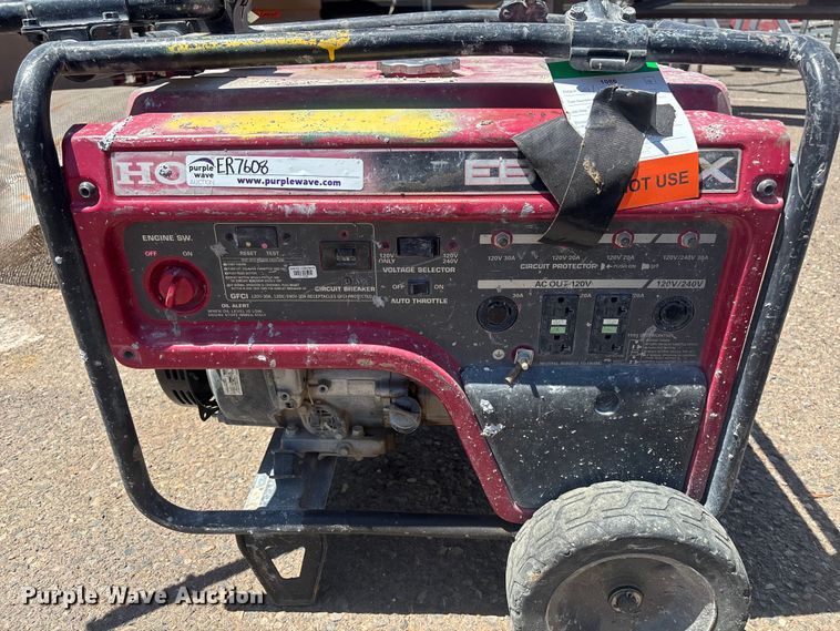 image for item ER7608 (6) Honda EB6500X generators