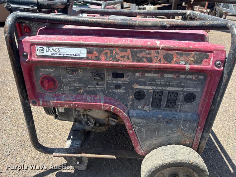 image for item ER7608 (6) Honda EB6500X generators