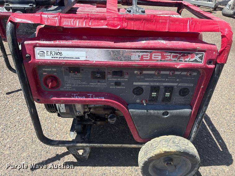 image for item ER7608 (6) Honda EB6500X generators