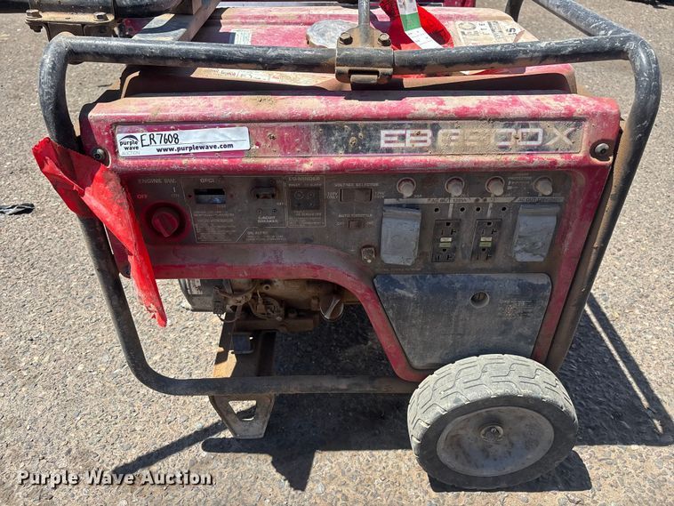 image for item ER7608 (6) Honda EB6500X generators