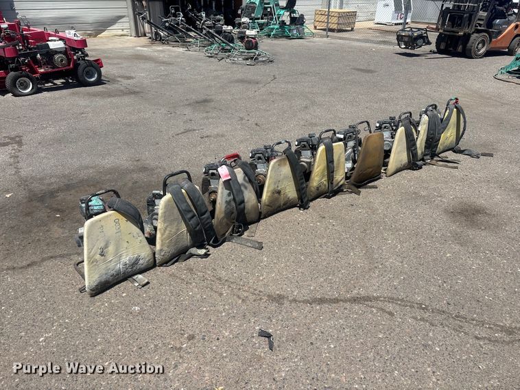 image for item ER7613 (9) Oztec BP-50A back pack concrete vibrators 