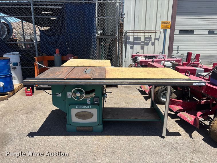 image for item ER7623 Grizzly Industrial G0605X1 table saw