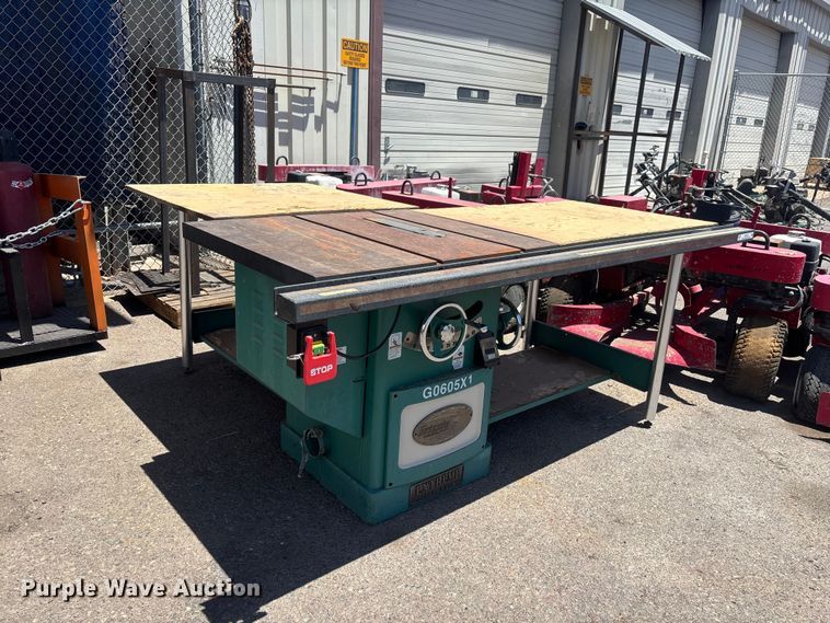 image for item ER7623 Grizzly Industrial G0605X1 table saw