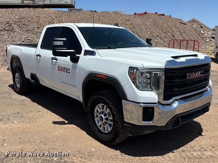 image for item ER7639 2020 GMC Sierra 2500HD Crew Cab pickup truck