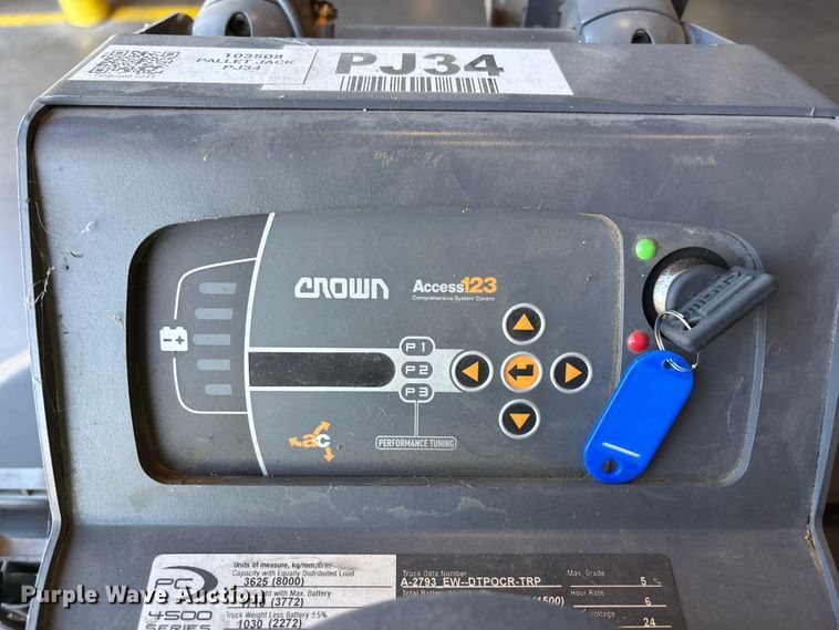 image for item ER7642 2020 Crown PC4500-80 pallet jack