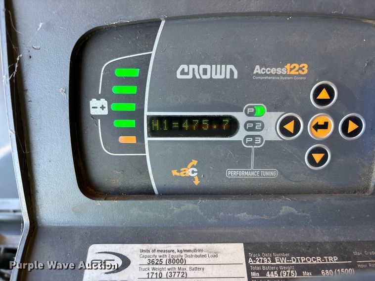 image for item ER7642 2020 Crown PC4500-80 pallet jack