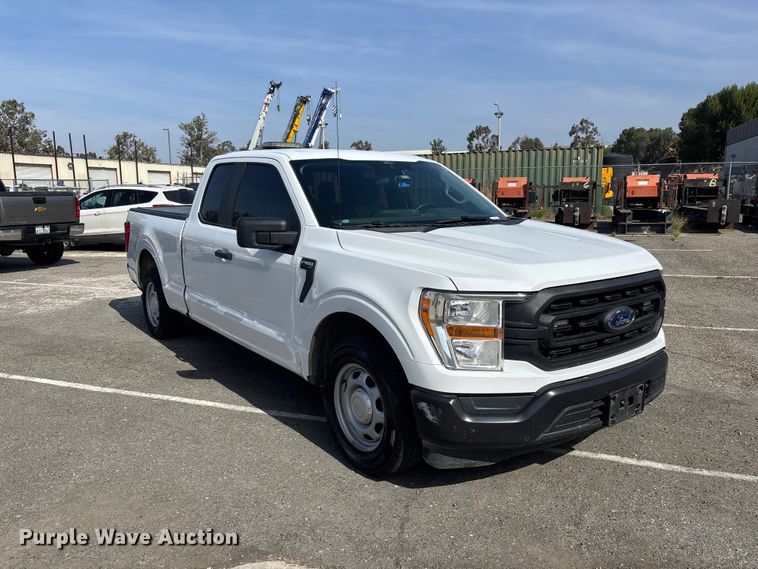 image for item ER7645 2021 Ford F150 Ext. Cab pickup truck