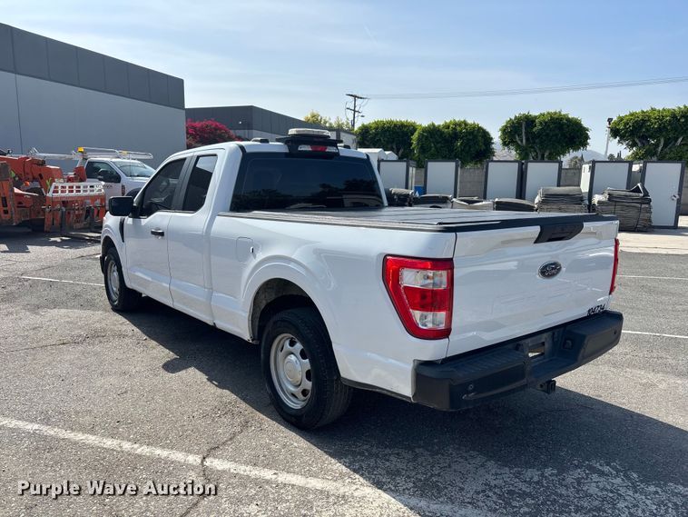 image for item ER7645 2021 Ford F150 Ext. Cab pickup truck