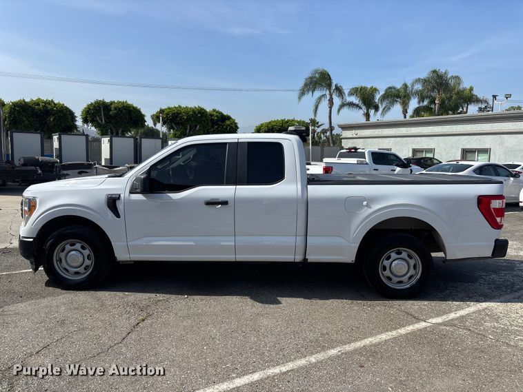 image for item ER7645 2021 Ford F150 Ext. Cab pickup truck