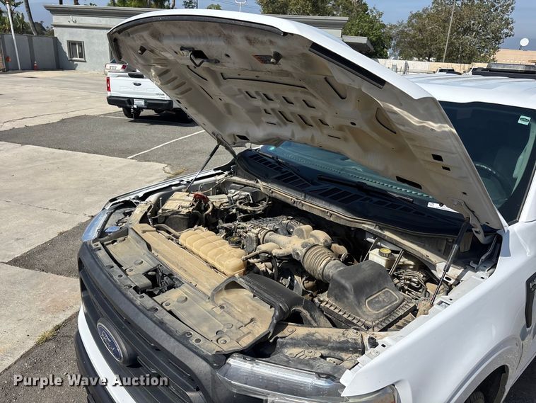 image for item ER7645 2021 Ford F150 Ext. Cab pickup truck