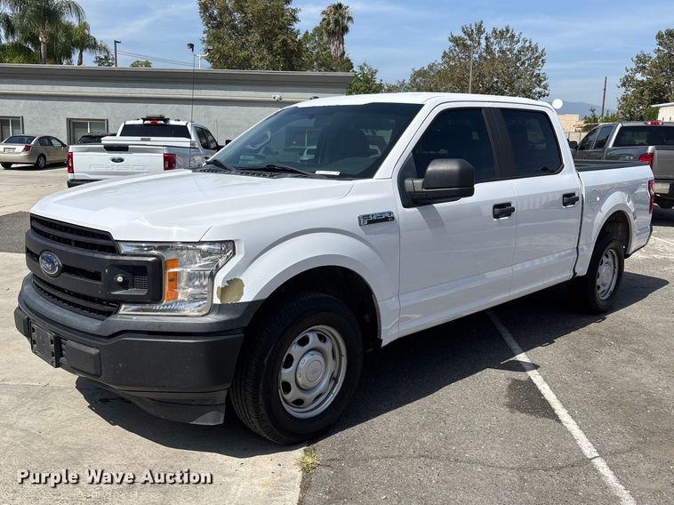 2018 Ford F-150 XL Crew Cab pickup truck