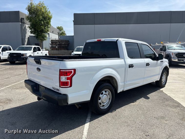 image for item ER7650 2018 Ford F-150 XL Crew Cab pickup truck