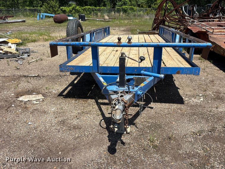 image for item ET2073 2016 Shop built equipment trailer