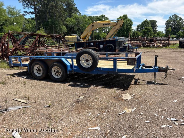 image for item ET2073 2016 Shop built equipment trailer