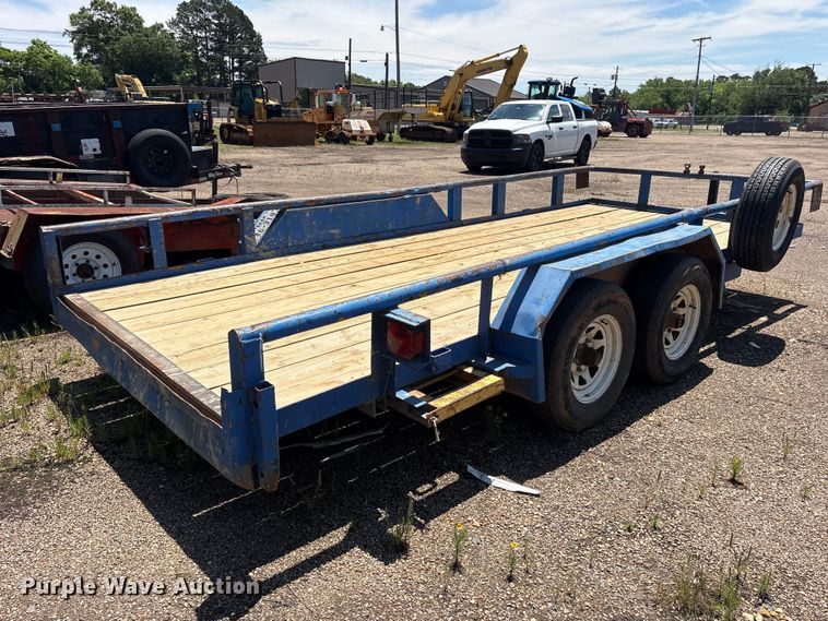 image for item ET2073 2016 Shop built equipment trailer