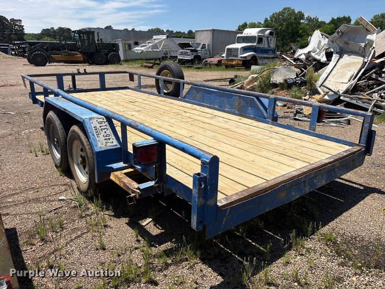 image for item ET2073 2016 Shop built equipment trailer