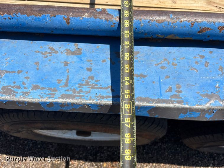 image for item ET2073 2016 Shop built equipment trailer