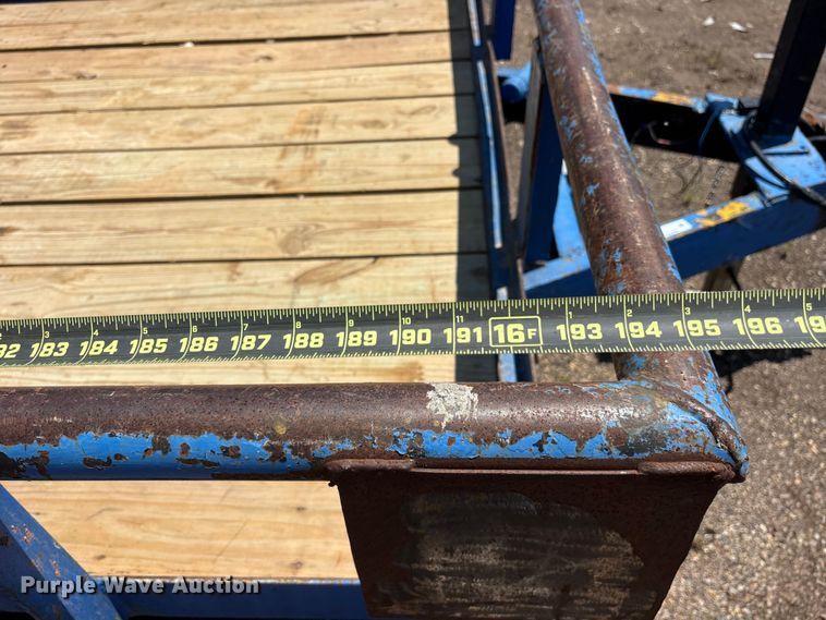 image for item ET2073 2016 Shop built equipment trailer