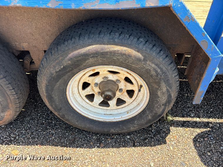 image for item ET2073 2016 Shop built equipment trailer