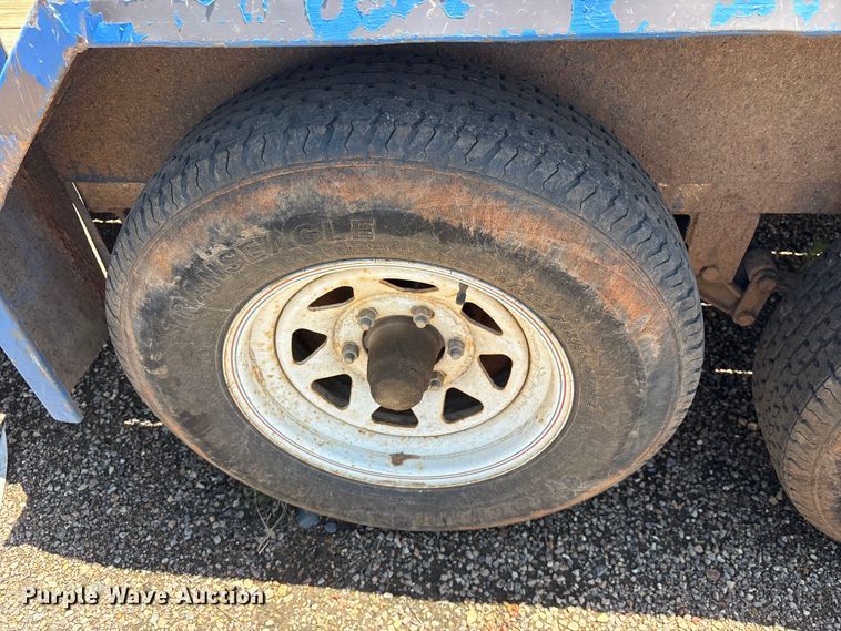 image for item ET2073 2016 Shop built equipment trailer