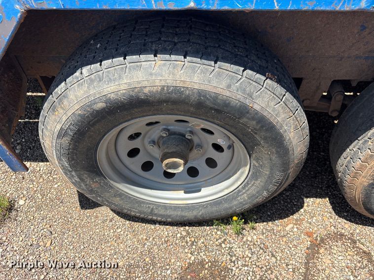 image for item ET2073 2016 Shop built equipment trailer
