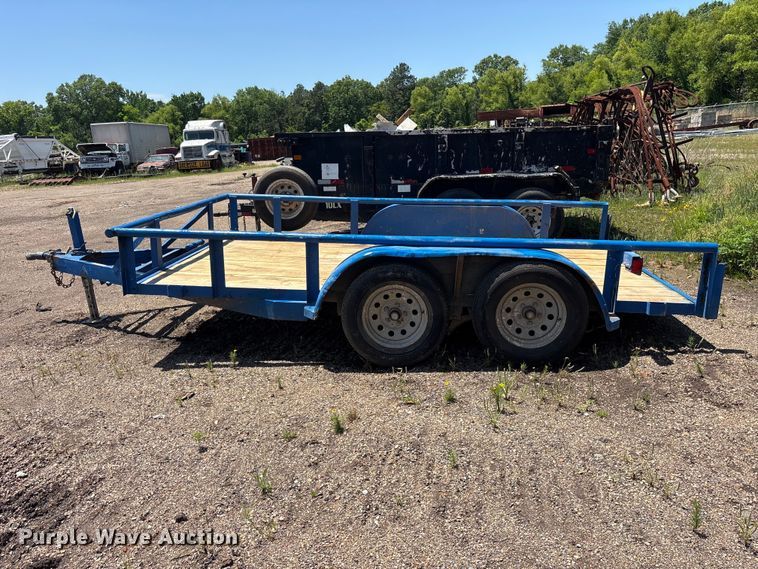 image for item ET2076 2011 DFH utility trailer
