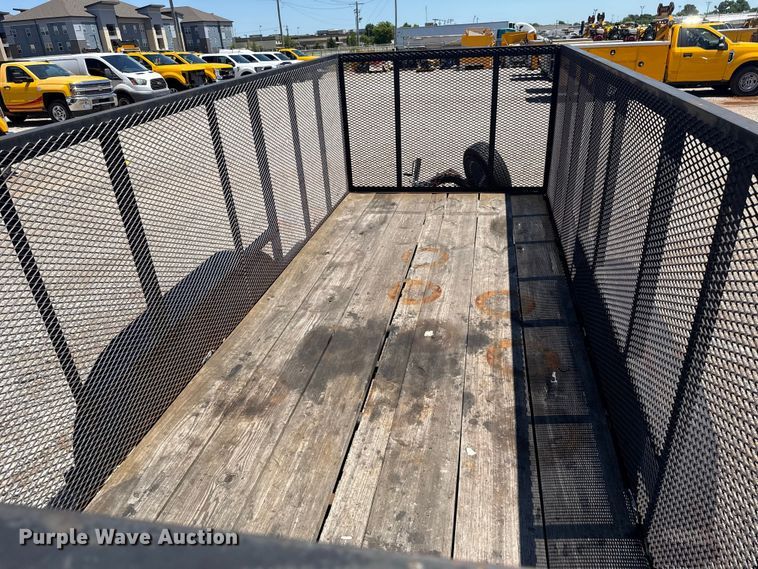 image for item ET6135 2017 Marine Dean Trailers utility trailer