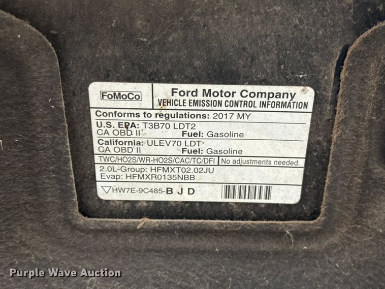 image for item ET6215 2017 Ford Edge SUV