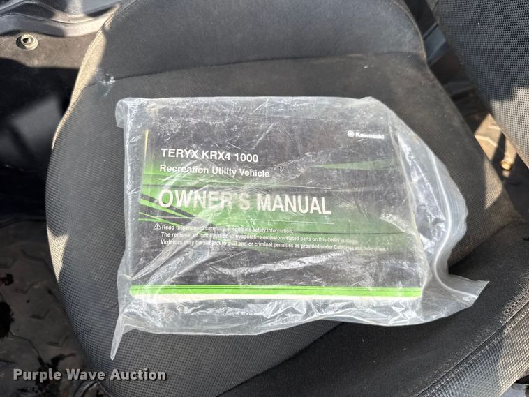 image for item ET6258 2023 Kawasaki Teryx KRX1000 ES Special Edition utility vehicle
