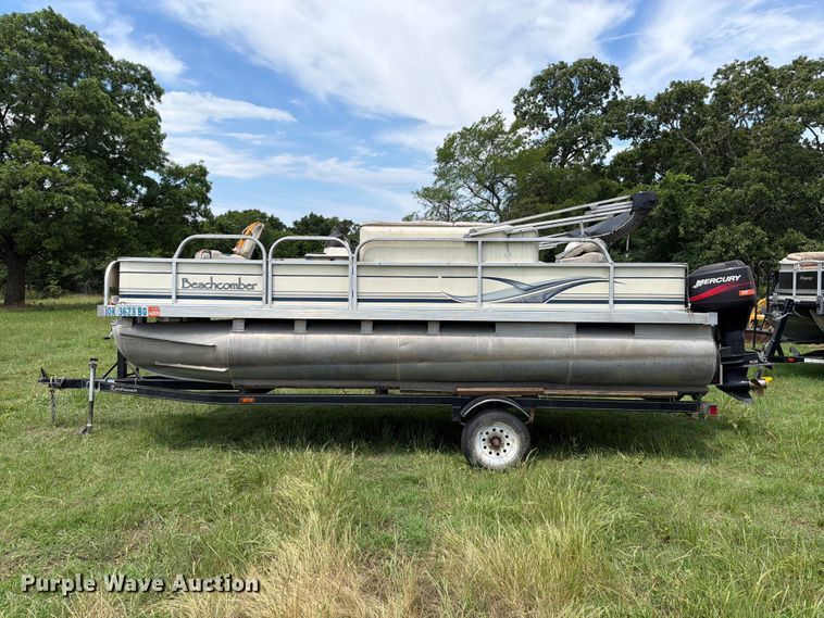 image for item ET6260 2004 Beachcomber pontoon boat