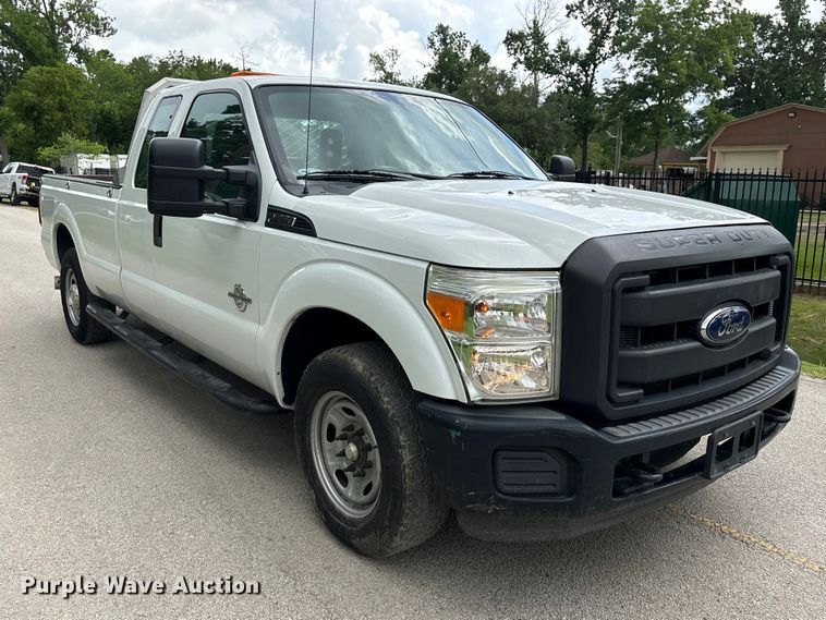 image for item EU0632 2015 Ford F250 Super Duty Ext. Cab pickup truck