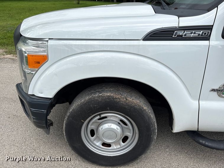 image for item EU0632 2015 Ford F250 Super Duty Ext. Cab pickup truck