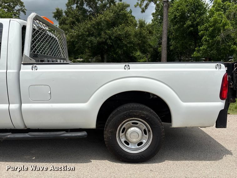 image for item EU0632 2015 Ford F250 Super Duty Ext. Cab pickup truck