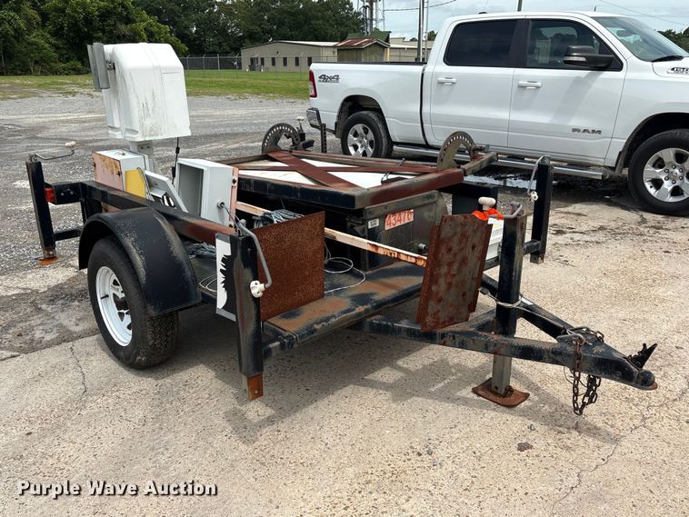 image for item EU0660 Security camera trailer