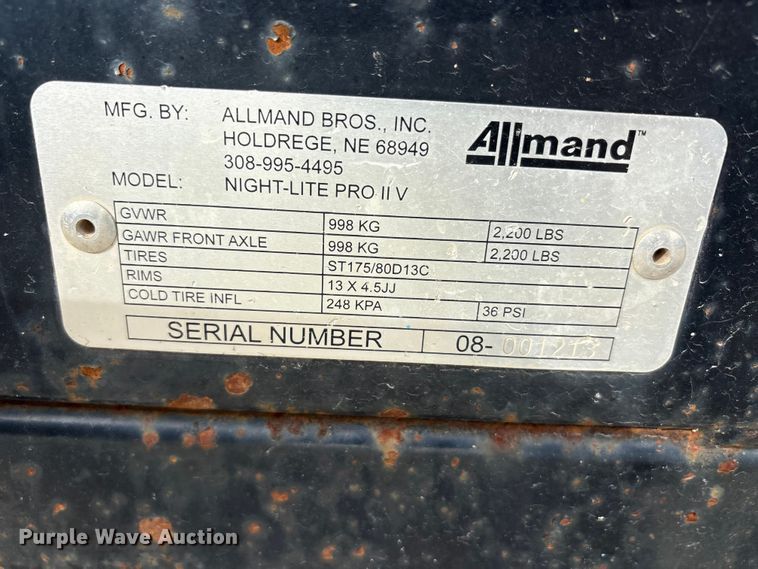 image for item EU5670 2018 Allmand Night light pro IIV light plant