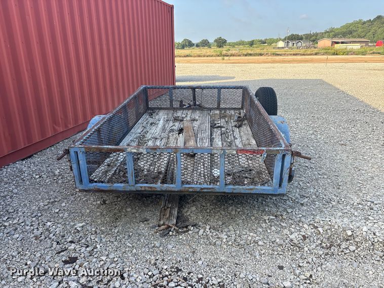 image for item EU5680 Shop Built  utility trailer
