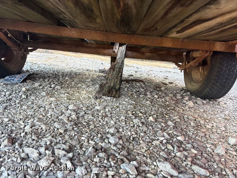 image for item EU5680 Shop Built  utility trailer